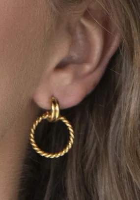 Adore You Gold Earrings