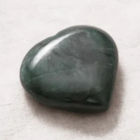 Green Jade Crystal Heart by Tiny Rituals