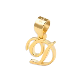 Romantic Initial Charm Pendant